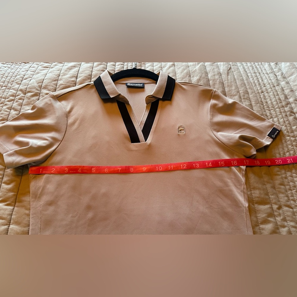 Cavallo Equestrian Apparel Deja Polo Shirt, Grey, Size 6, New Never Worn, NWOT! - Picture 8 of 13